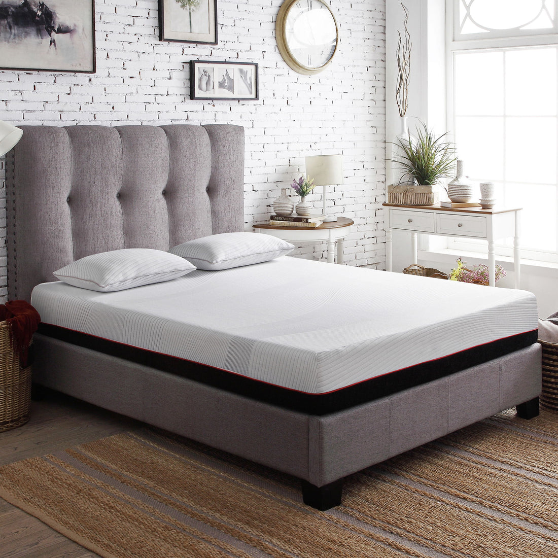 Regen - 10&quot; Cooling Copper Infused Memory Foam Mattress