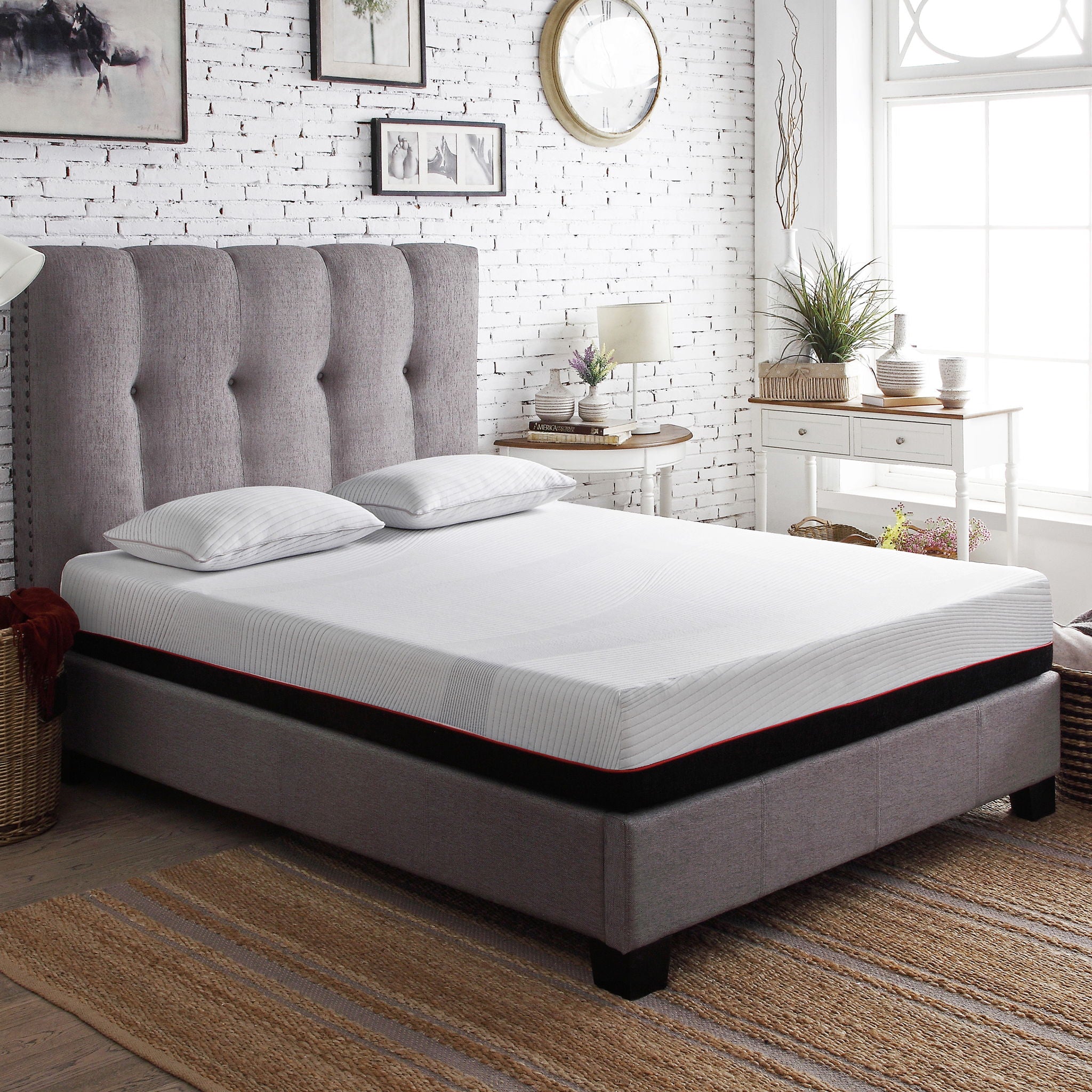 Regen - 10&quot; Cooling Copper Infused Memory Foam Mattress