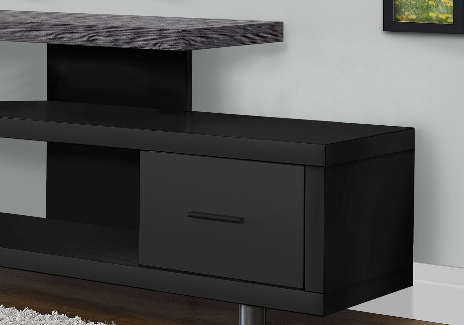 TV Stand, Console, Media Entertainment Center Storage Cabinet, Contemporary &amp; Modern