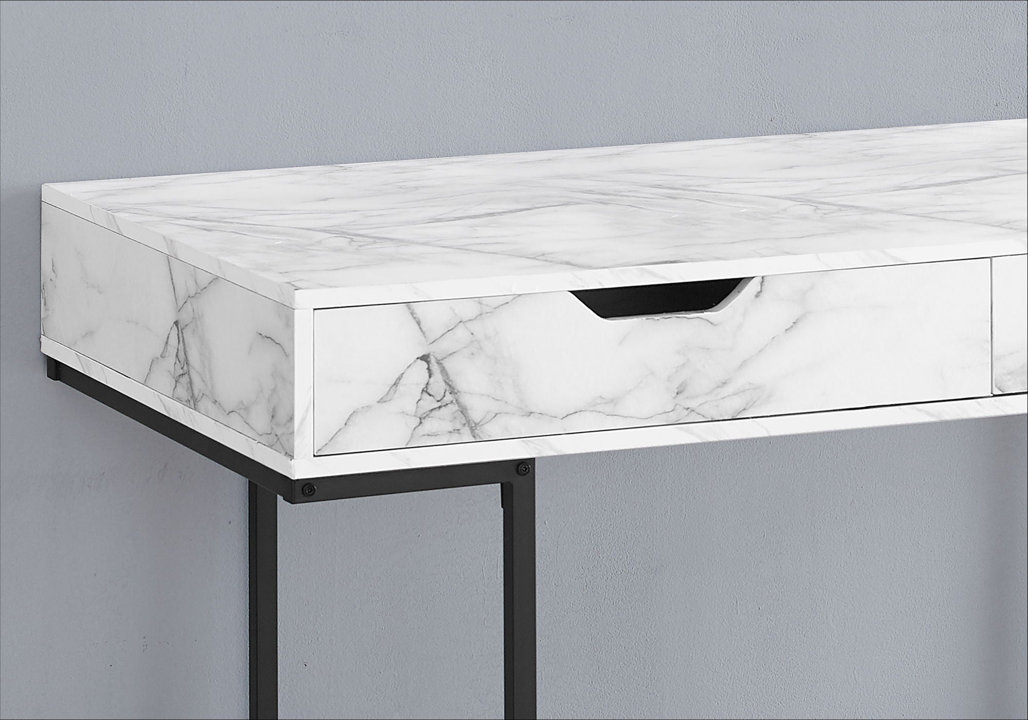 Computer Desk For Home Office, Laptop, Storage Drawers, Contemporary &amp; Modern