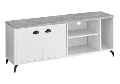 TV Stand, Console, Media Entertainment Center, Storage Cabinet, Contemporary &amp; Modern