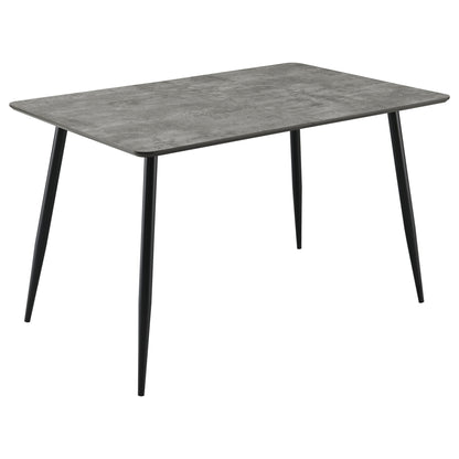 Grant - Extension Dining Table With Butterfly Leaf - Gray