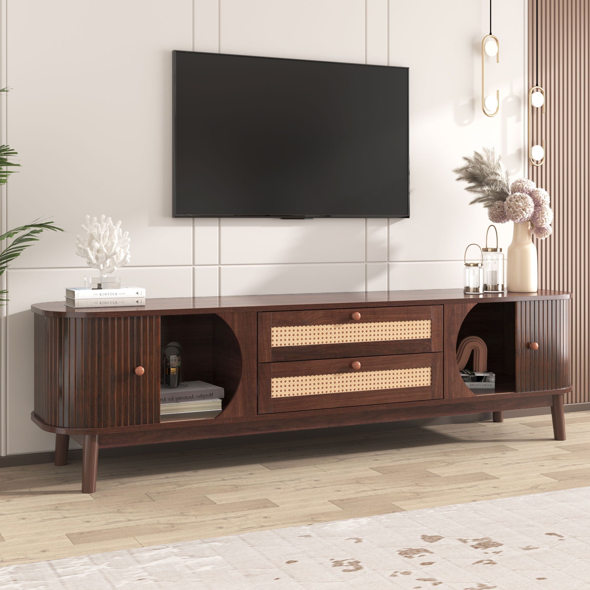 TV Stand For TVs Up To 75&