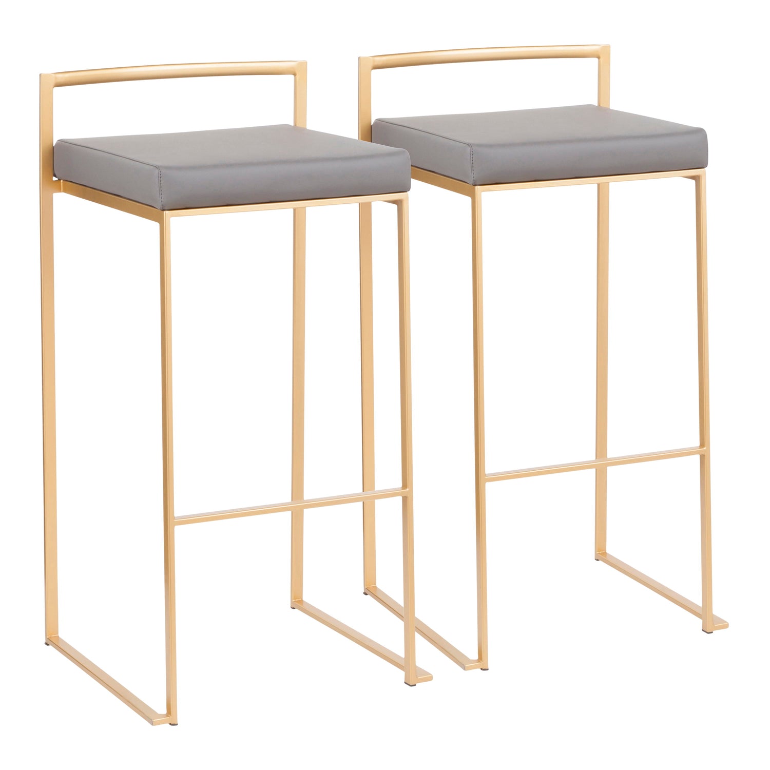 Fuji - Contemporary / Glam &amp; Quality Construction Barstool