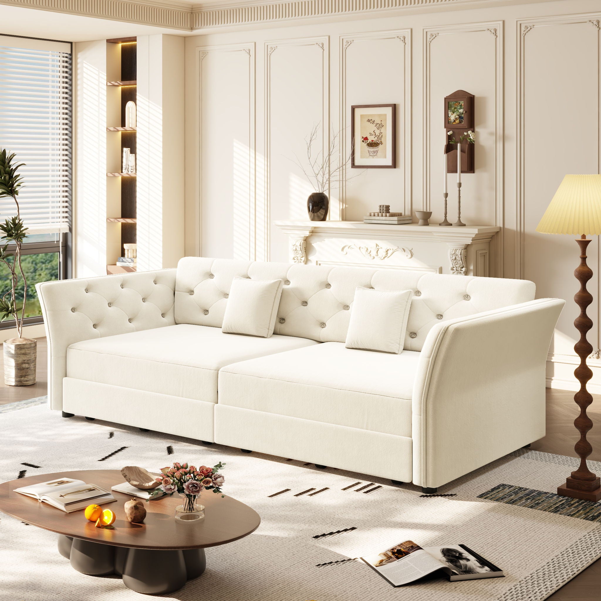 Oversize Pull Out Sofa Bed For Living Room