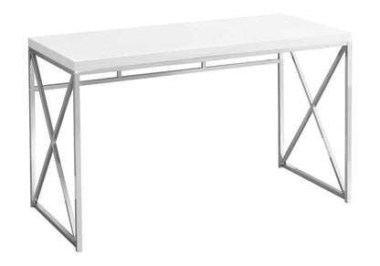 Computer Desk For Home Office, Laptop, Glossy Contemporary &amp; Modern