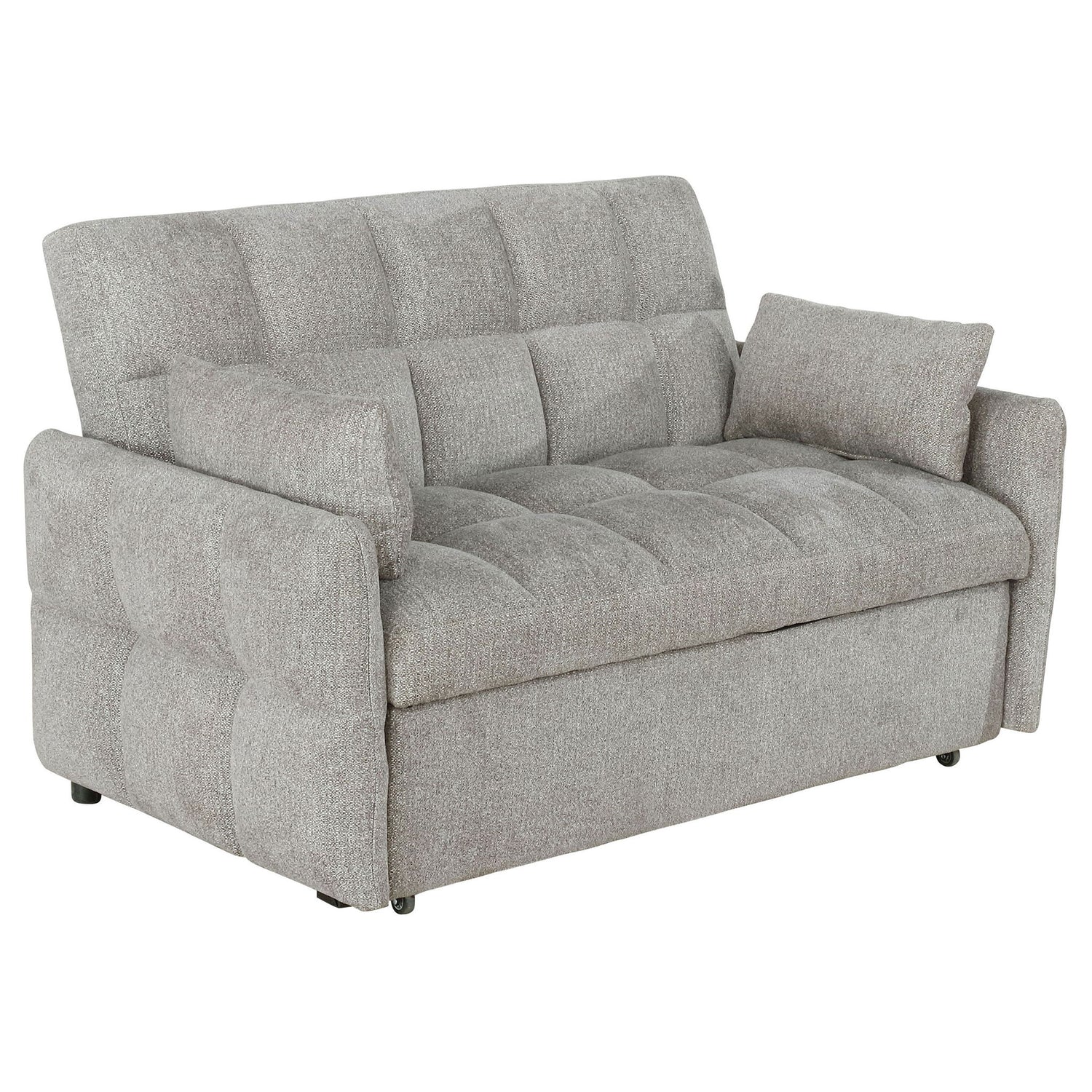 Alvara - Tufted Cushion Pull Out Sleeper Sofa Bed