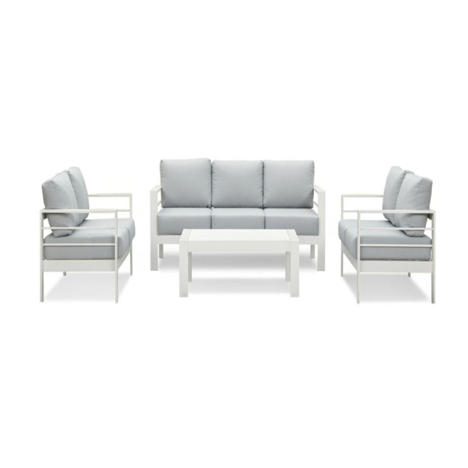 Outdoor Patio Set With All-Weather Thick Cushions