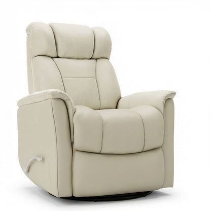 Bentley - Swivel Glider Recliner With Manual Adjustable Headrest &amp; Footrest