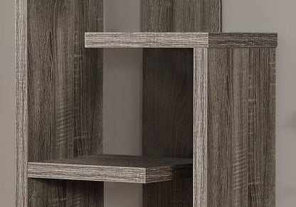 Bookshelf, Bookcase, Etagere, 4 Tier, For Office, Contemporary &amp; Modern - Taupe