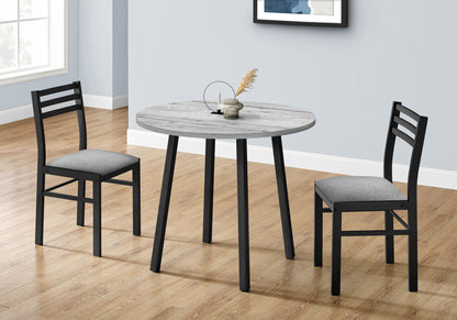3 Pieces Dining Table Set, Small, Drop Leaf, Contemporary &amp; Modern