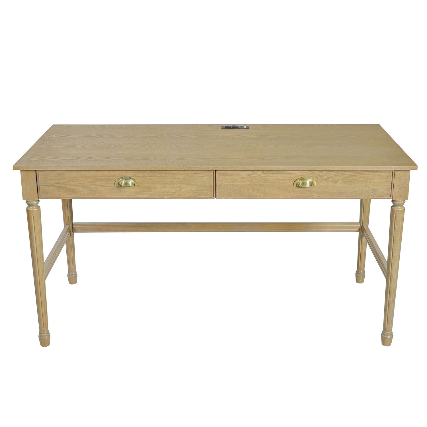 Modern Writing Desk With Drawers For Home Office