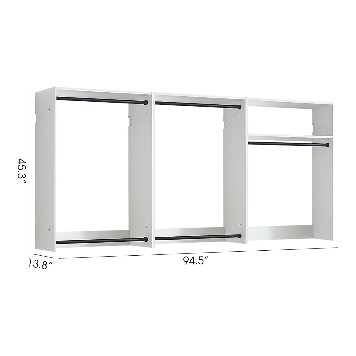Devi - Wall Mounted Closet System &amp; Modular Units