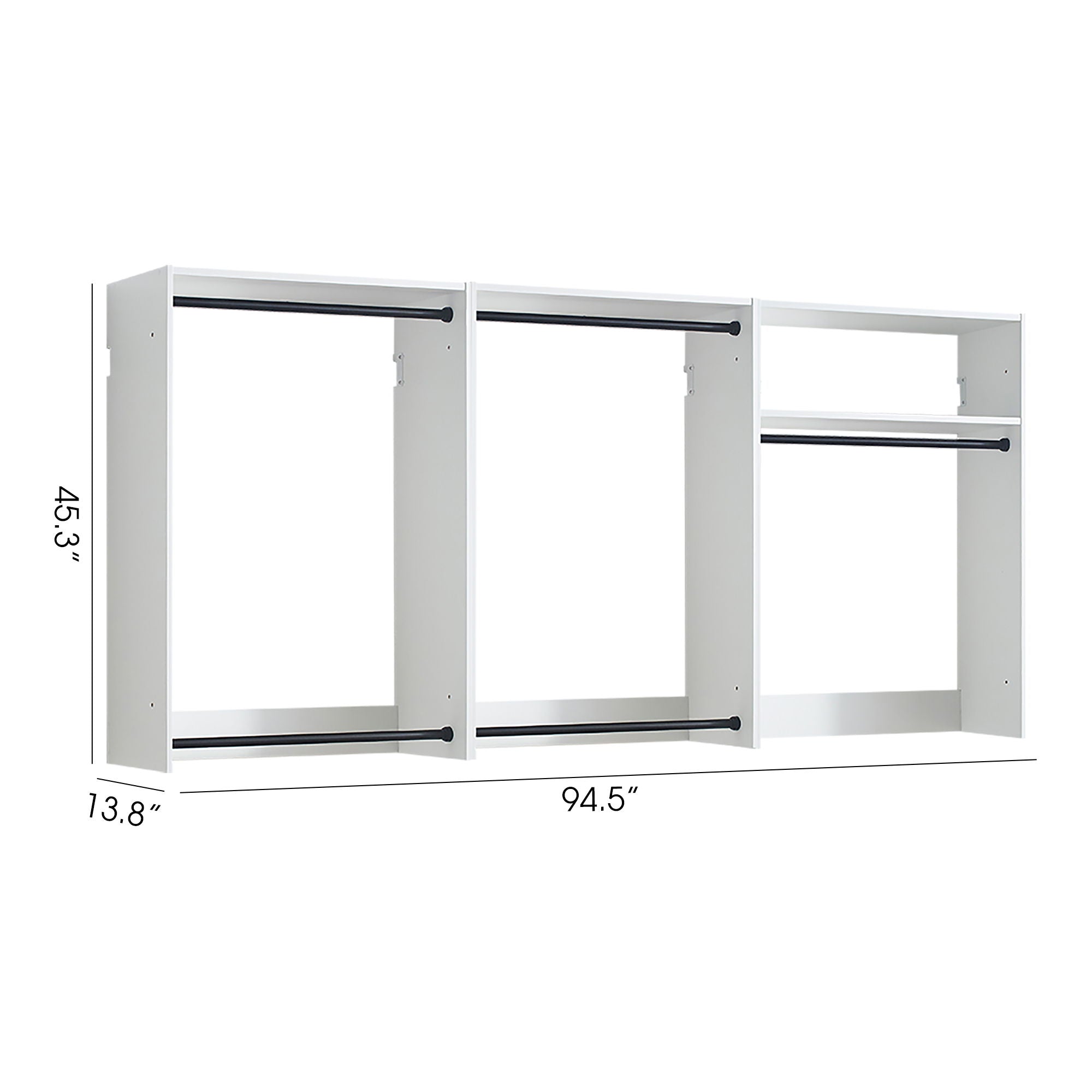 Devi - Wall Mounted Closet System &amp; Modular Units