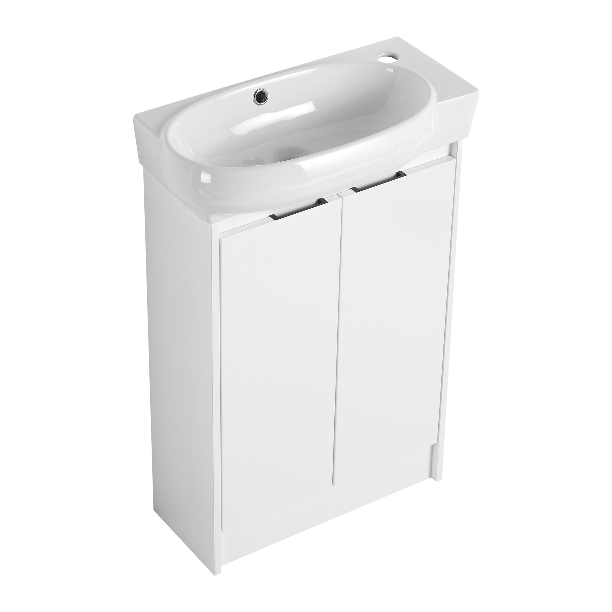 Freestanding Bathroom Vanity &amp; Sink, Soft Close Doors