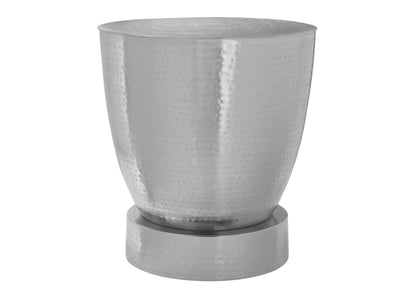 Drum Accent Side Table, Contemporary &amp; Modern Design