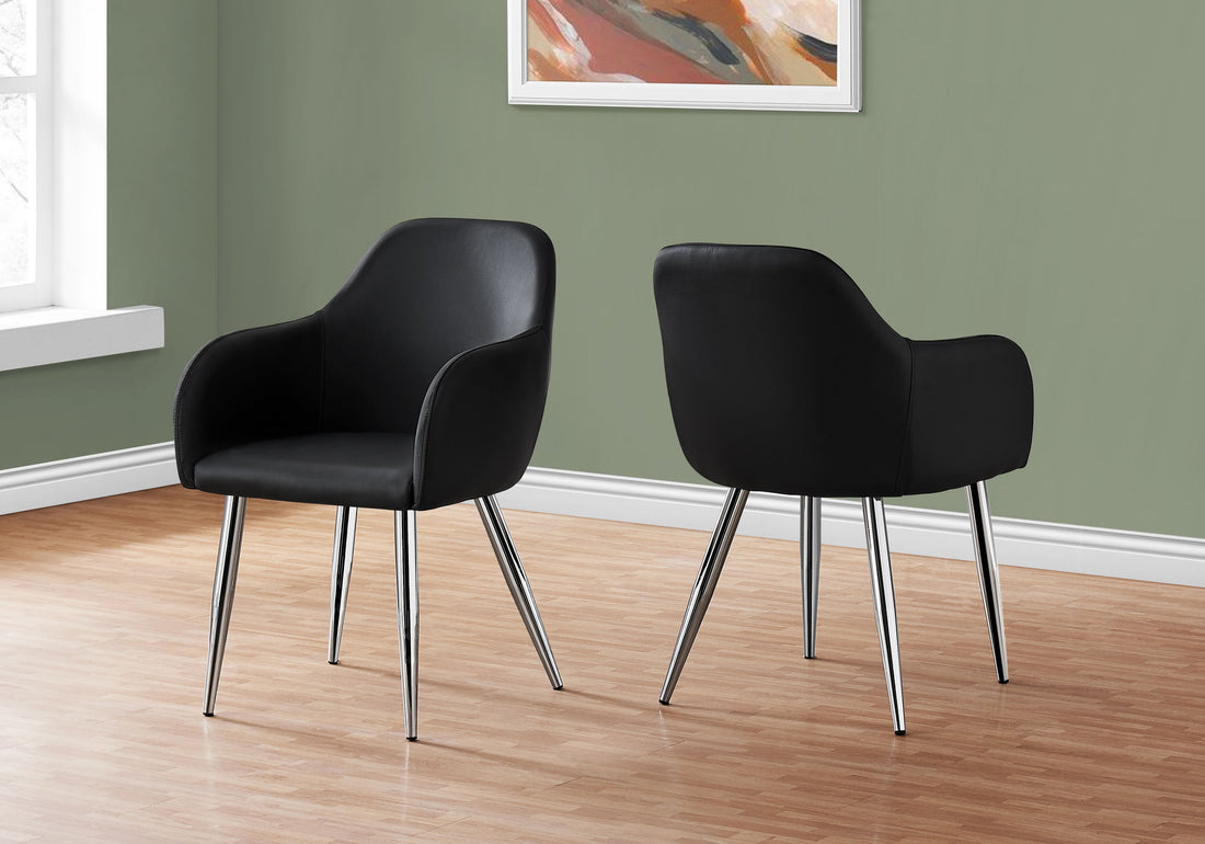 Dining Side Chair, Upholstered For Dining Room, Contemporary &amp; Modern (Set of 2)