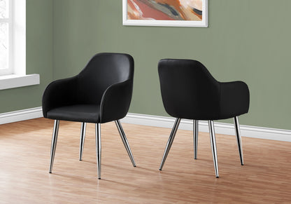 Dining Side Chair, Upholstered For Dining Room, Contemporary &amp; Modern (Set of 2)