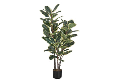 47&quot; Tall, Artificial Plant, Oak Tree, Indoor, Faux, Fake, Floor, Greenery, Potted, Real Touch, Decorative - Green / Black