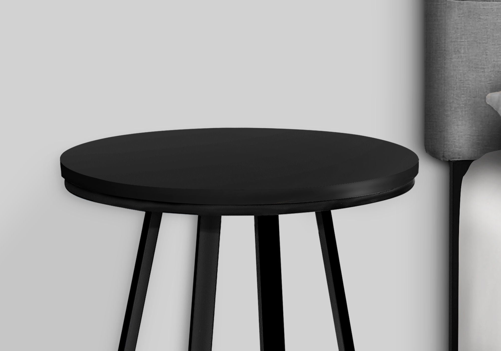 Accent Table, Side, Round Contemporary &amp; Modern Modern Design