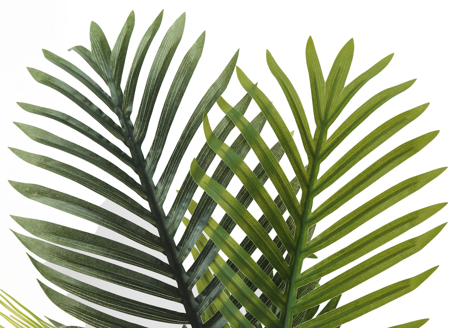 28&quot; Tall, Artificial Plant, Palm Tree, Indoor, Faux, Fake, Floor, Greenery, Potted, Real Touch, Decorative - Green / White