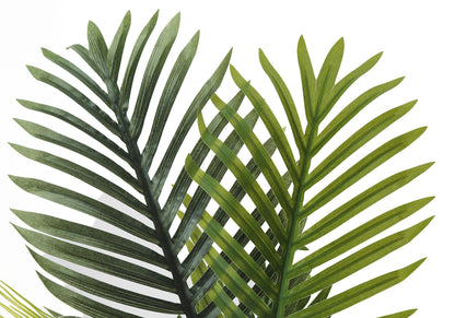 28&quot; Tall, Artificial Plant, Palm Tree, Indoor, Faux, Fake, Floor, Greenery, Potted, Real Touch, Decorative - Green / White
