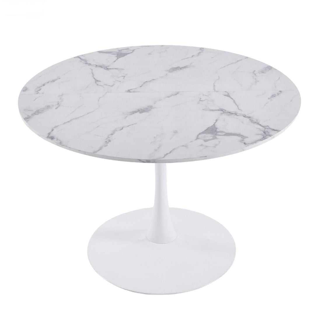 Round Tulip Table, Pedestal Design
