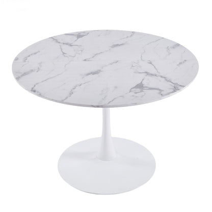 Round Tulip Table, Pedestal Design