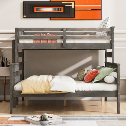 Detachable Design Bunk Bed With Ladder