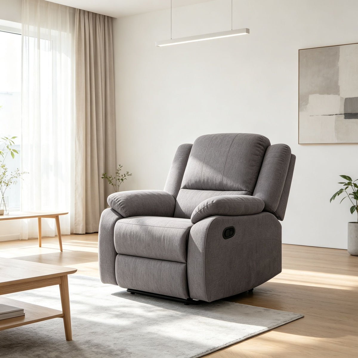 Reclining Armchair Single Recliner With 150° Recline