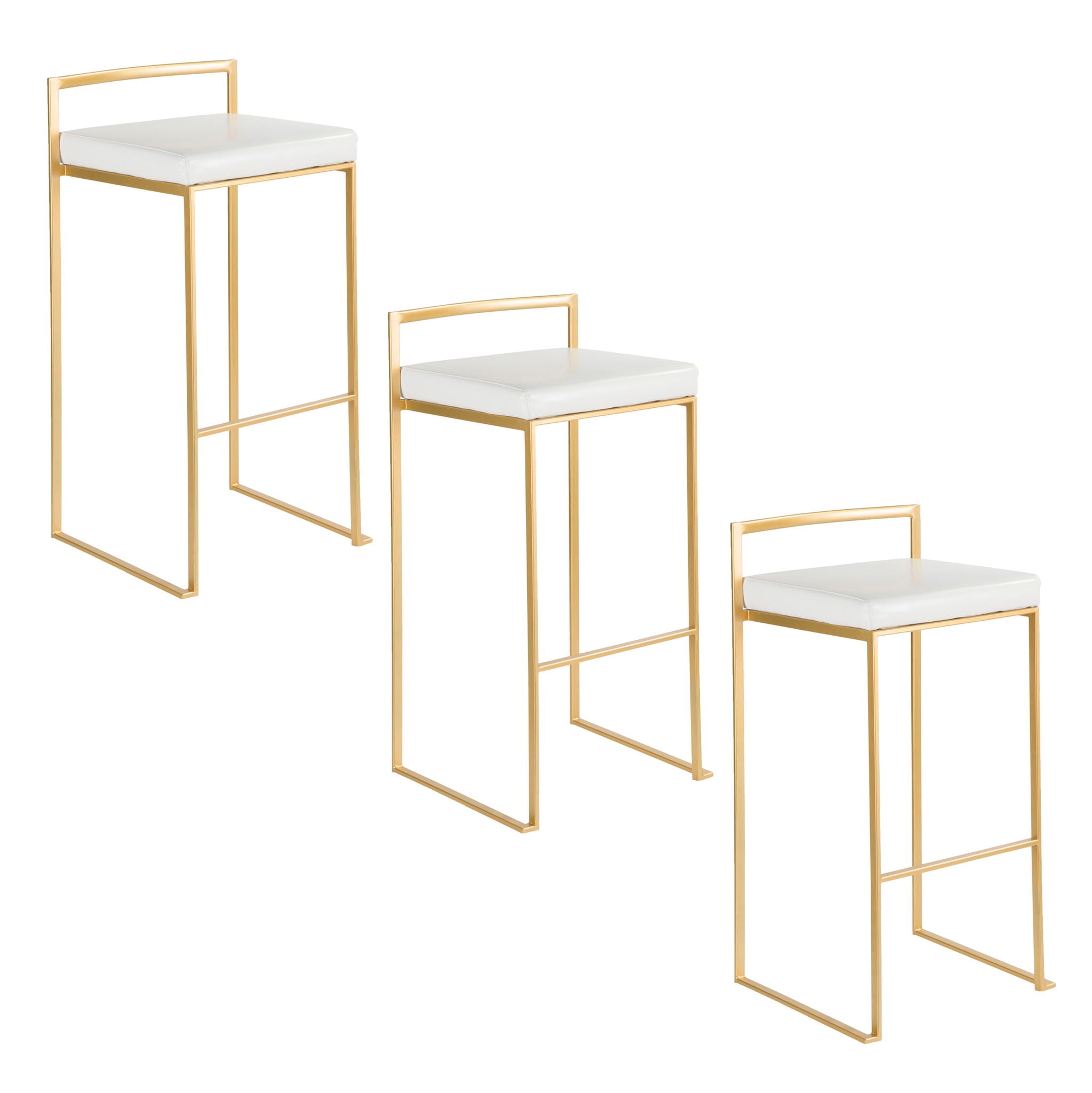 Fuji - Contemporary / Glam &amp; Quality Construction Barstool