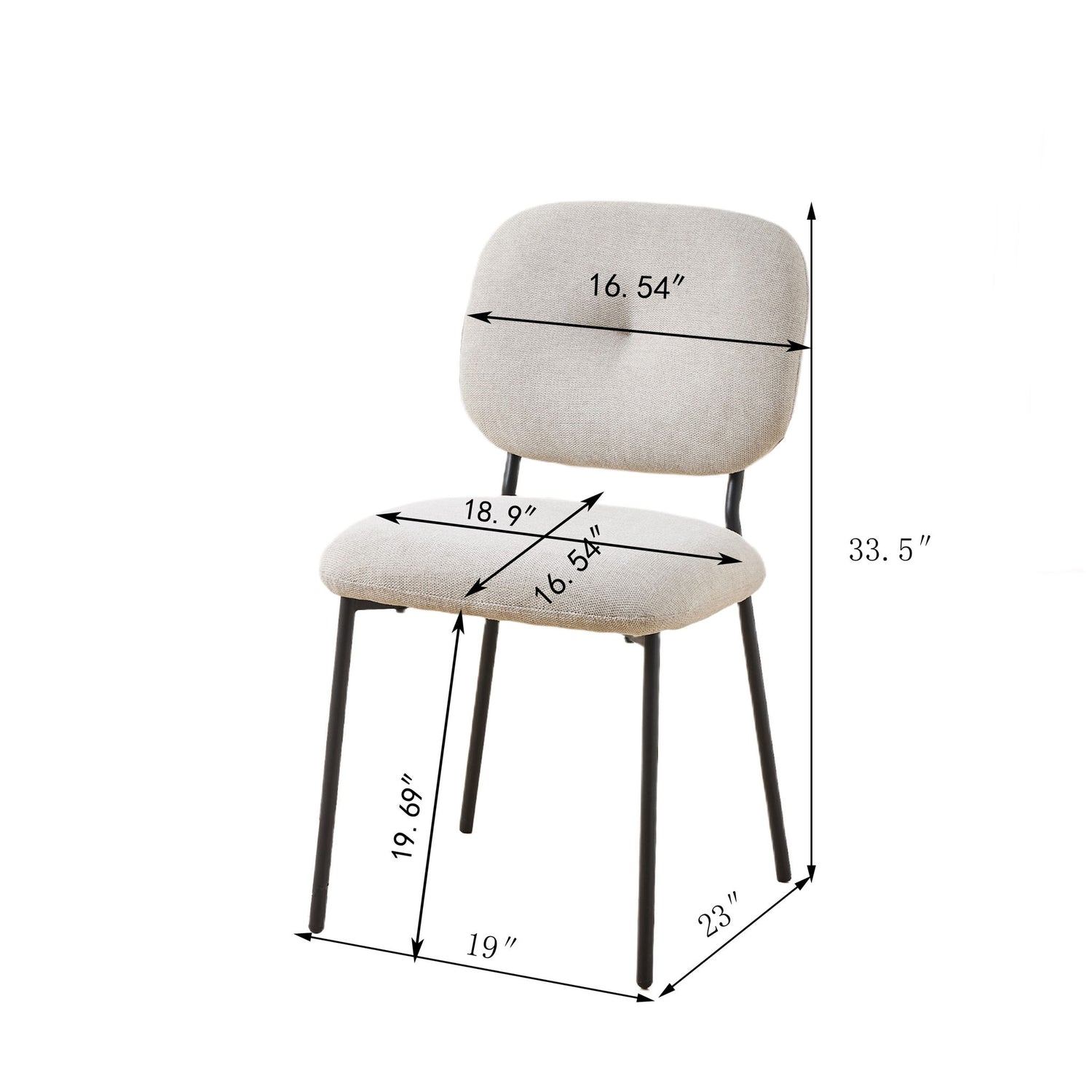 Modern 4 Person Dining Set With Bamboo &amp; Table And Turquoise &amp; Chairs Metal Legs, Space Saving Design - White