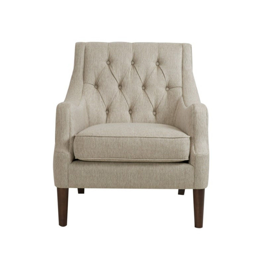 Qwen - Button Tufted Accent Chair