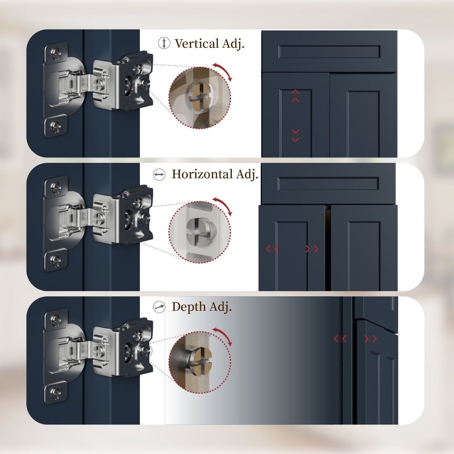 Shaker Base Cabinet &amp; Soft-Close Door And Drawer