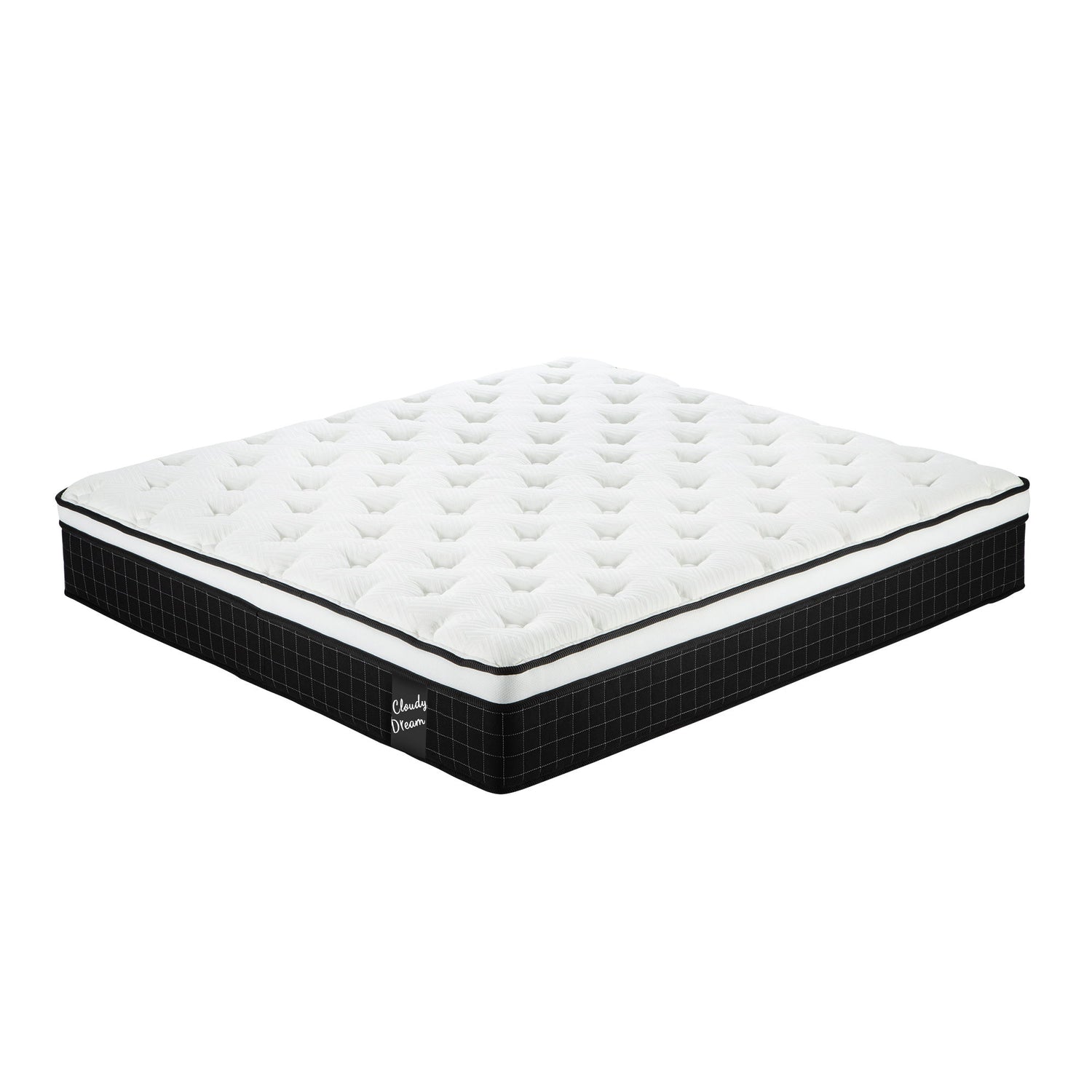 12&quot; Hybrid Mattress With Individual Pocket Spring, Comortable Memory Foam