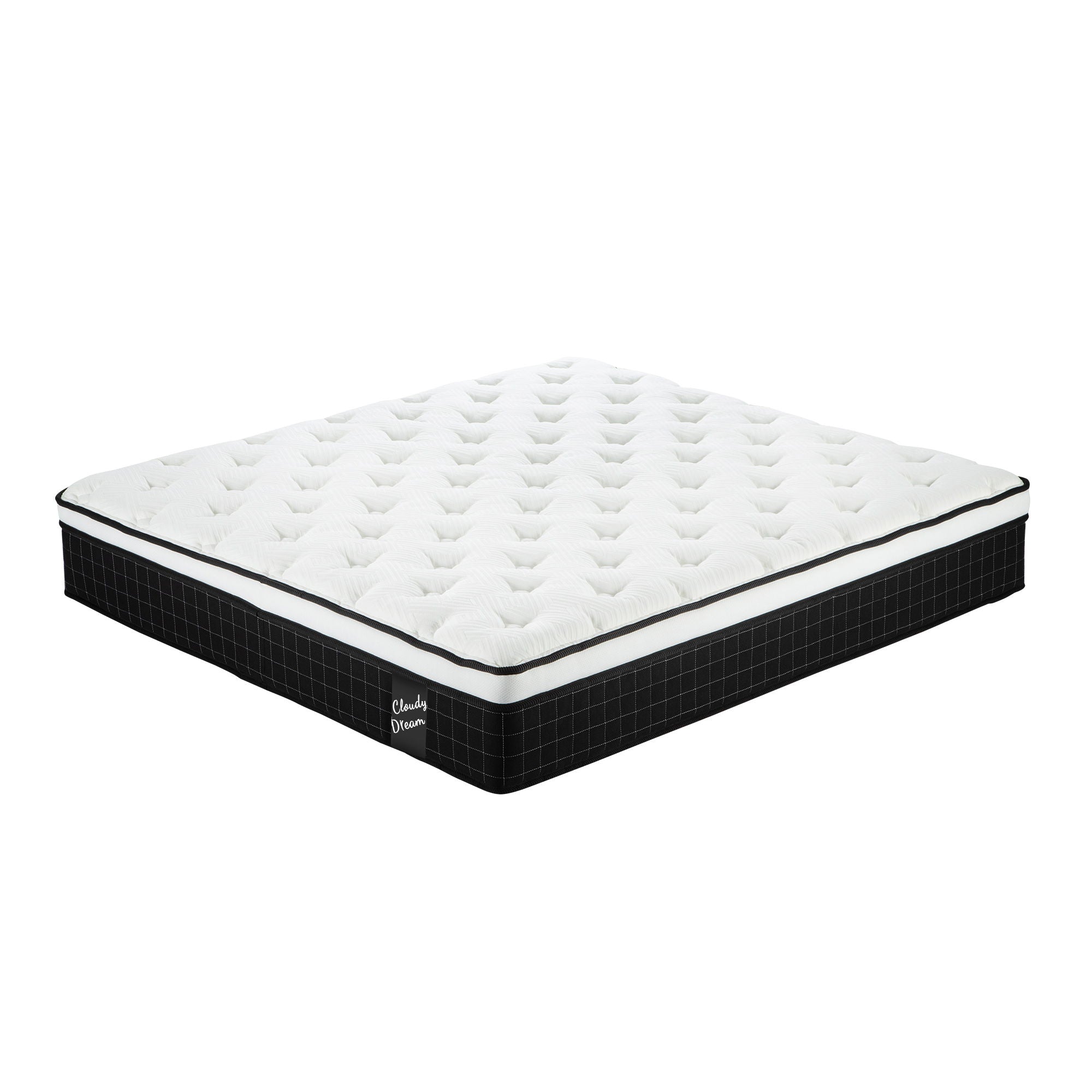 12&quot; Hybrid Mattress With Individual Pocket Spring, Comortable Memory Foam