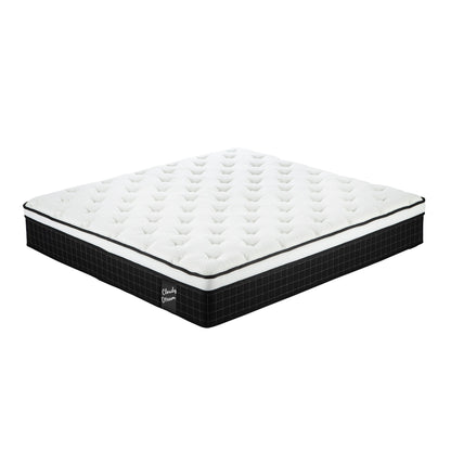 12&quot; Hybrid Mattress With Individual Pocket Spring, Comortable Memory Foam