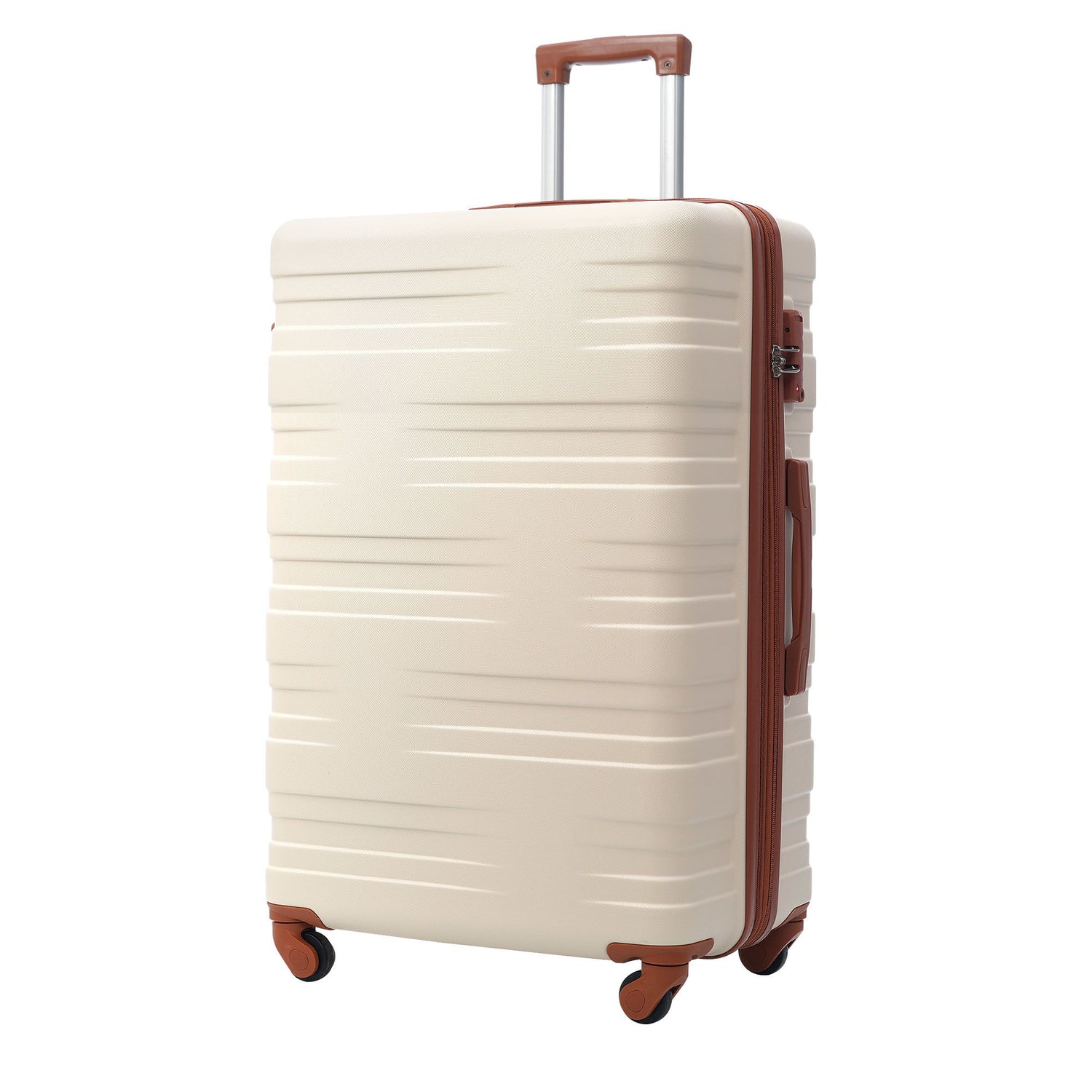 Luggage With Tsa Lock Spinner Wheels Hardside Expandable Luggage Travel Suitcase Check In Luggage ABS 24&quot;