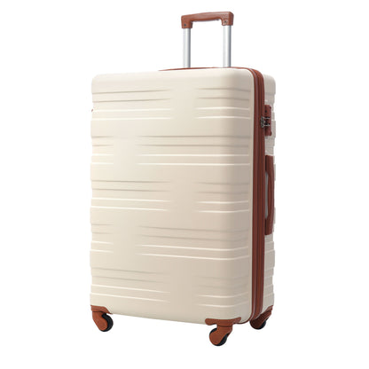 Luggage With Tsa Lock Spinner Wheels Hardside Expandable Luggage Travel Suitcase Check In Luggage ABS 24&quot;