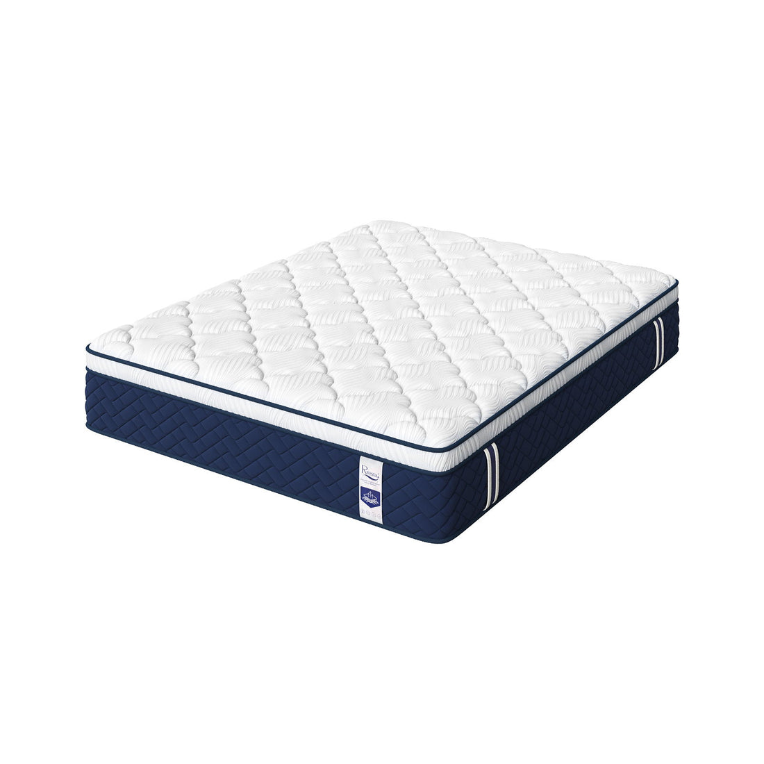 Rresta Hotel Collection - 12" Medium Firm Hybrid Mattress With 5 Zone Support For Back &amp; Hip Relief, Fiber Free, Certipur Us Certified