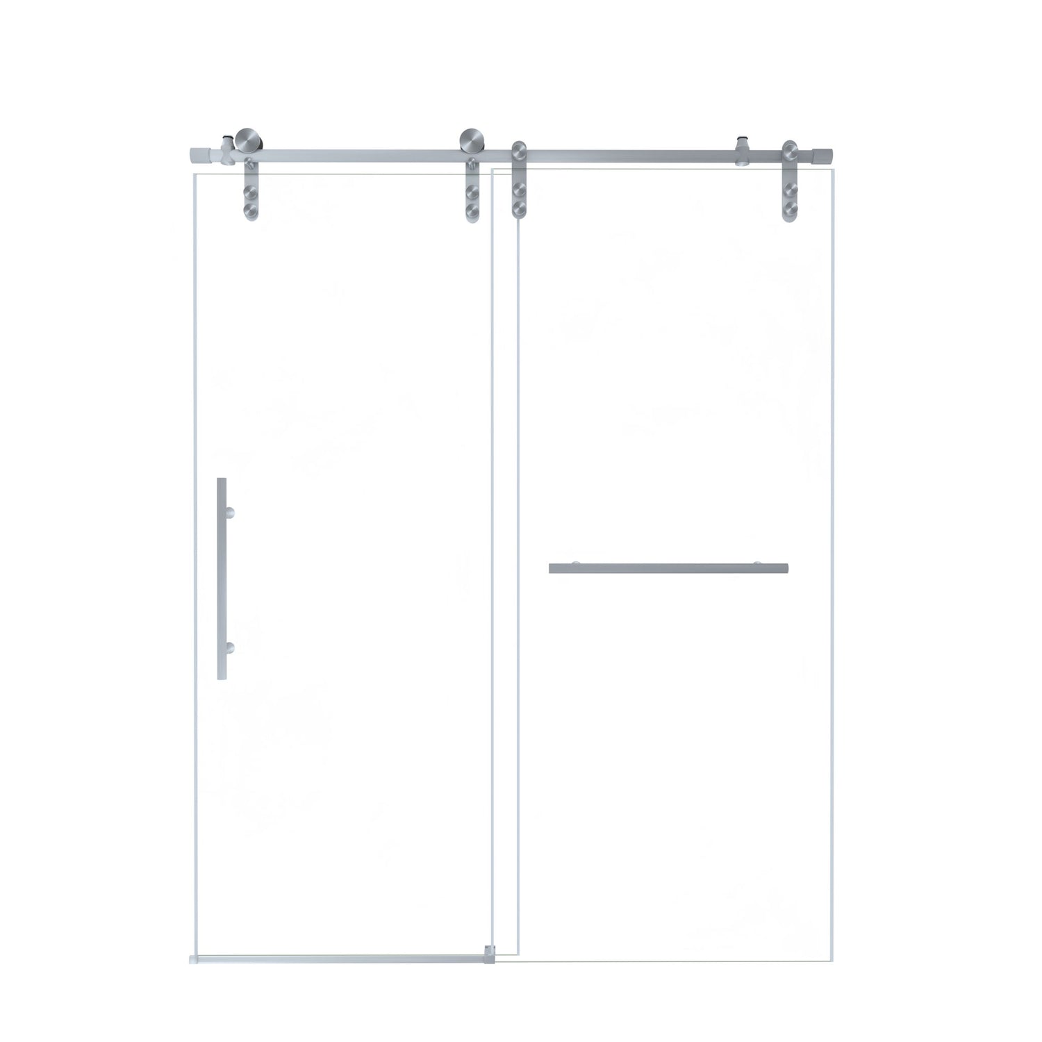 Frameless Sliding Bathtub Door With Frame