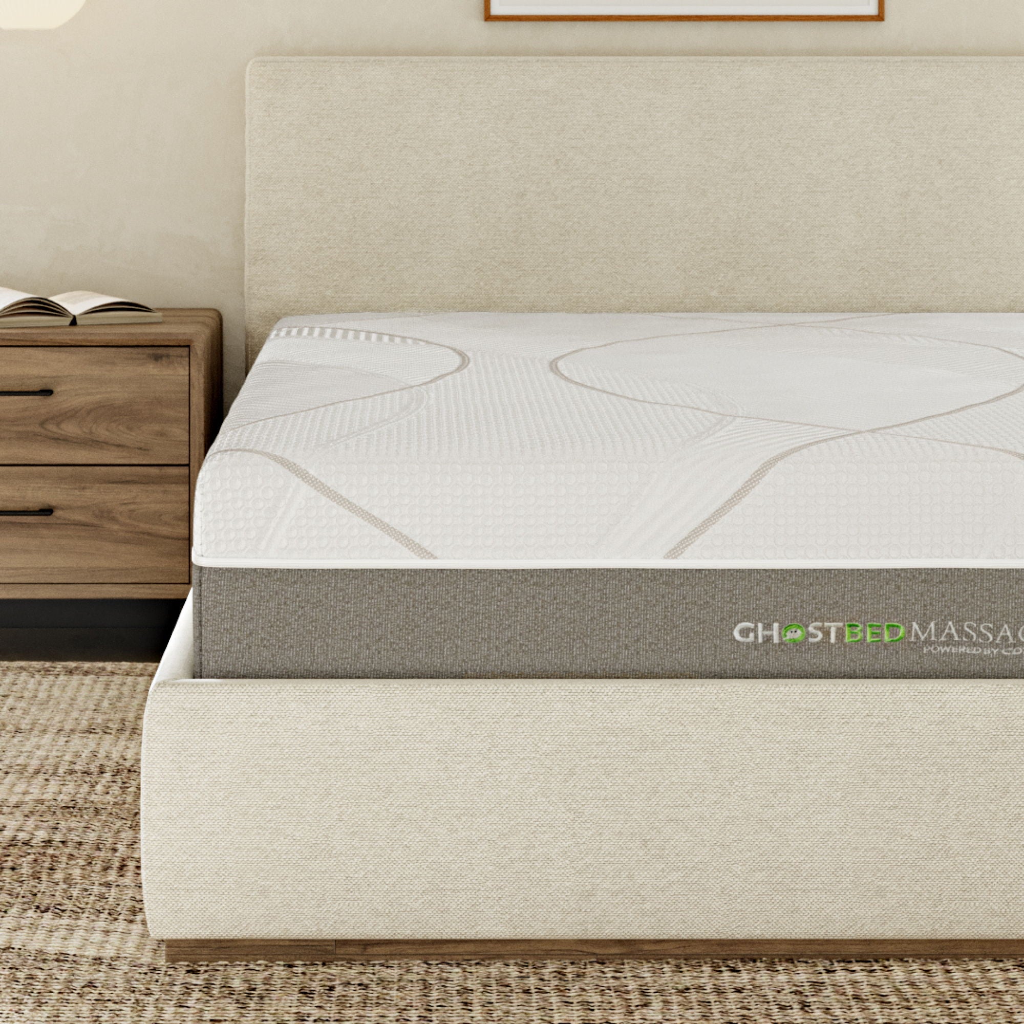 12&quot; Profile Massage Mattress Hybrid