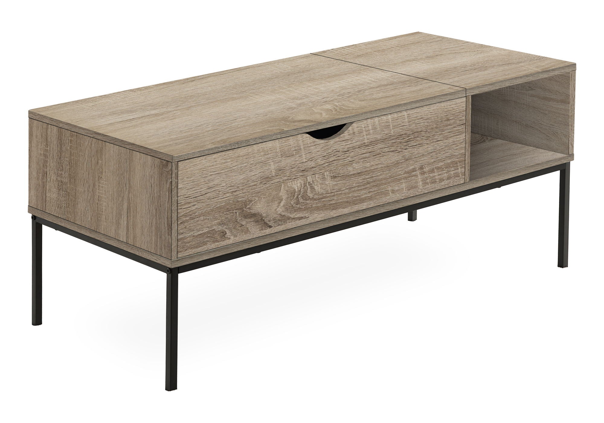 Table, Rectangular, Cocktail, Functional Lift-Top, Contemporary &amp; Modern