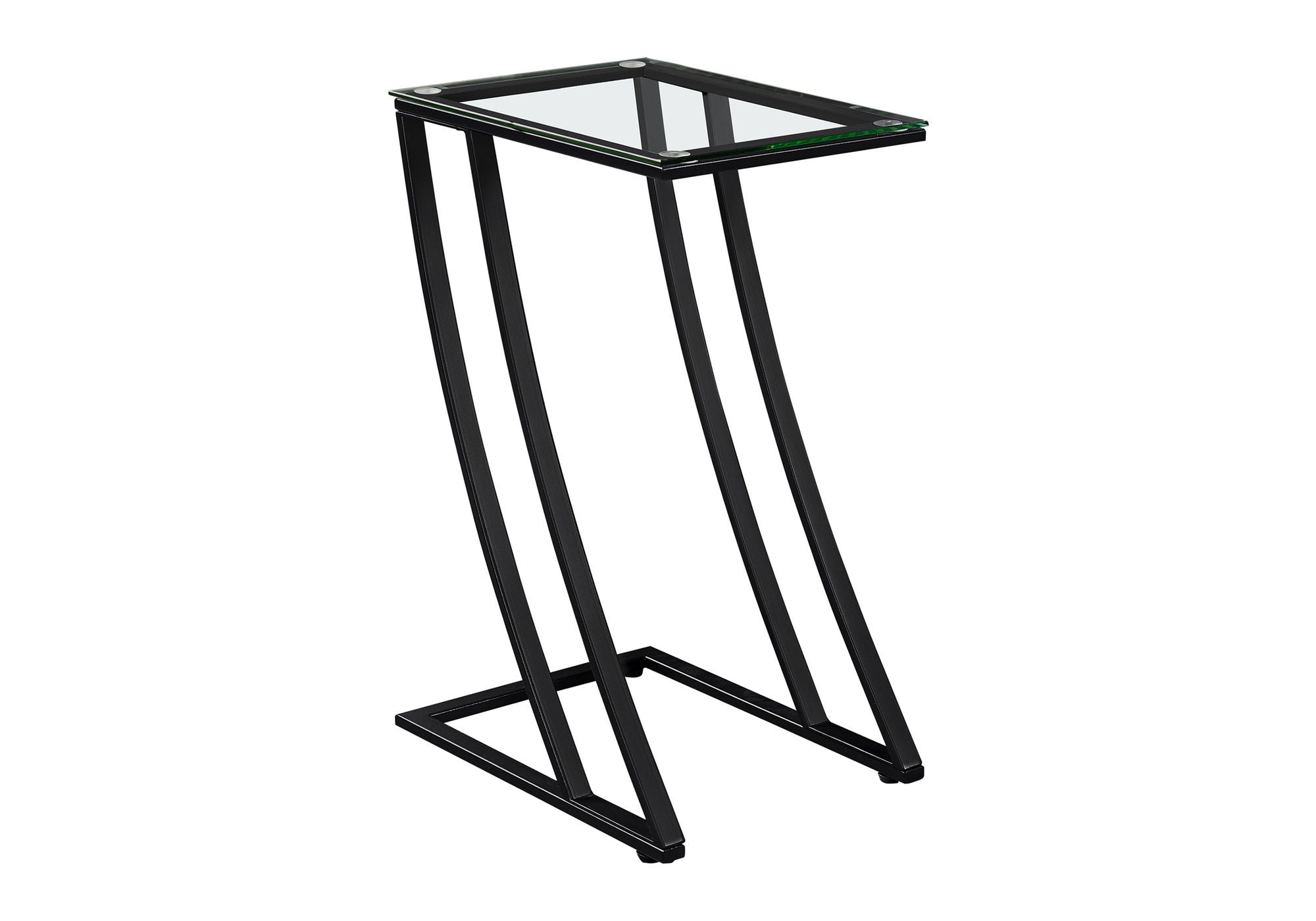 Accent Table, C - Shaped, Sturdy Construction, Contemporary &amp; Modern