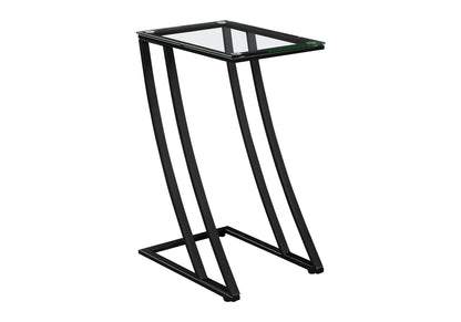 Accent Table, C - Shaped, Sturdy Construction, Contemporary &amp; Modern