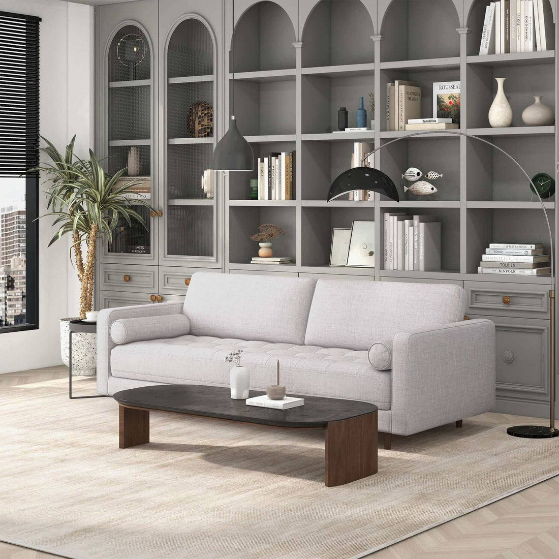 Anthony - Velvet Sofa