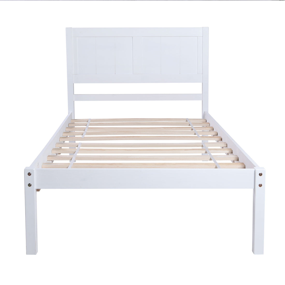 Classic Platform Bed With Headboard