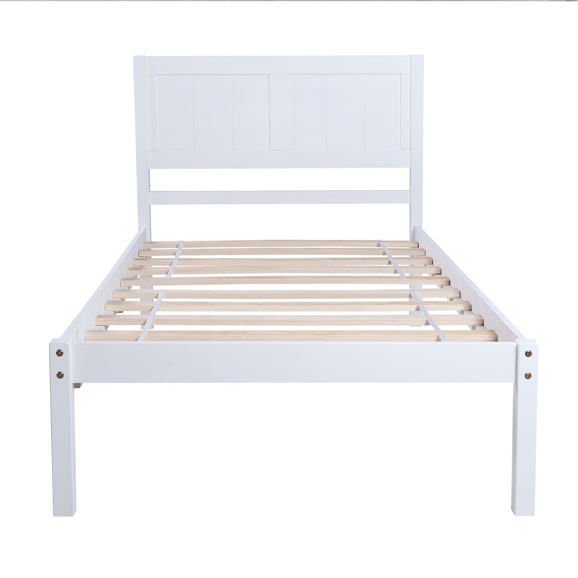 Classic Platform Bed With Headboard
