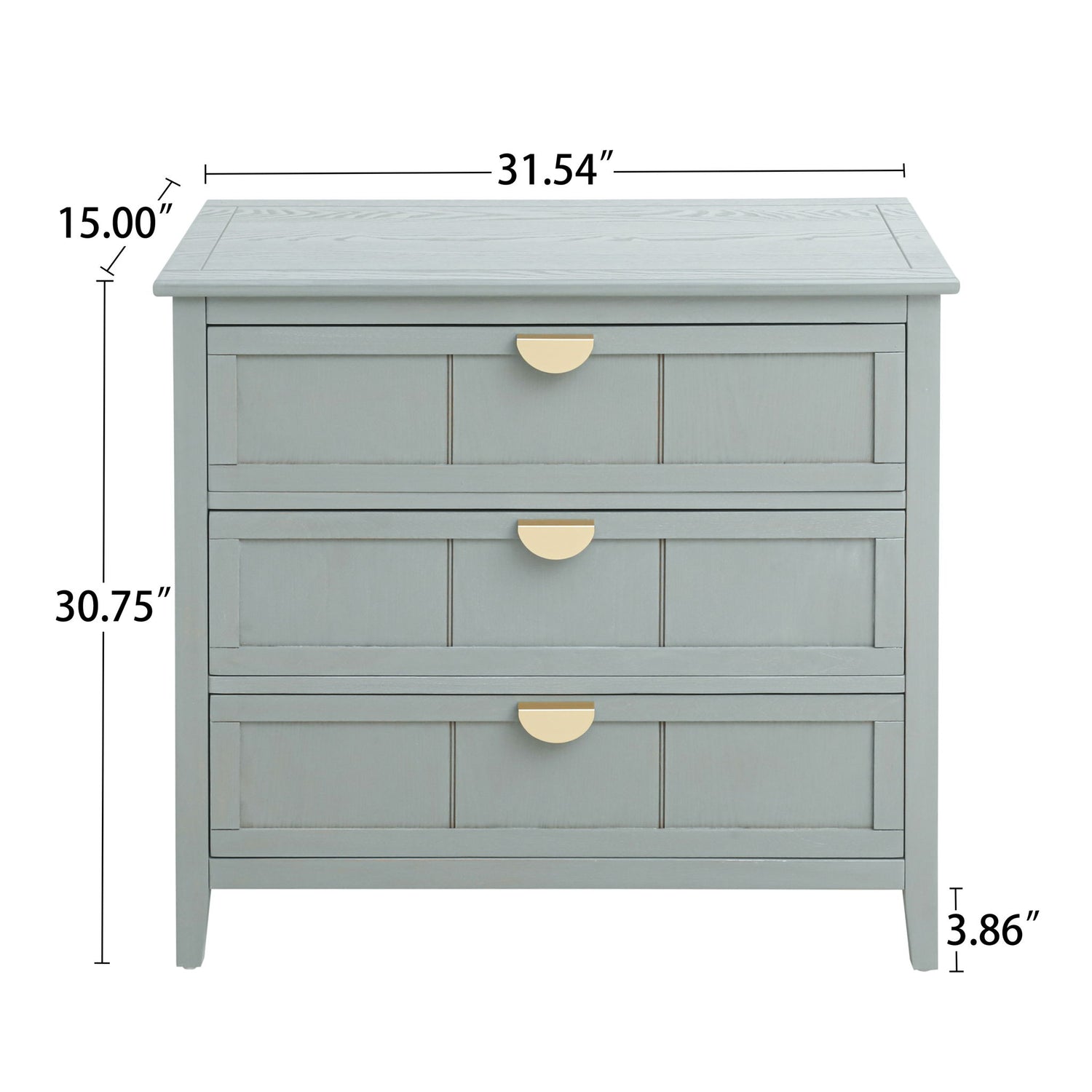 Classic 3 Drawer Cabinet