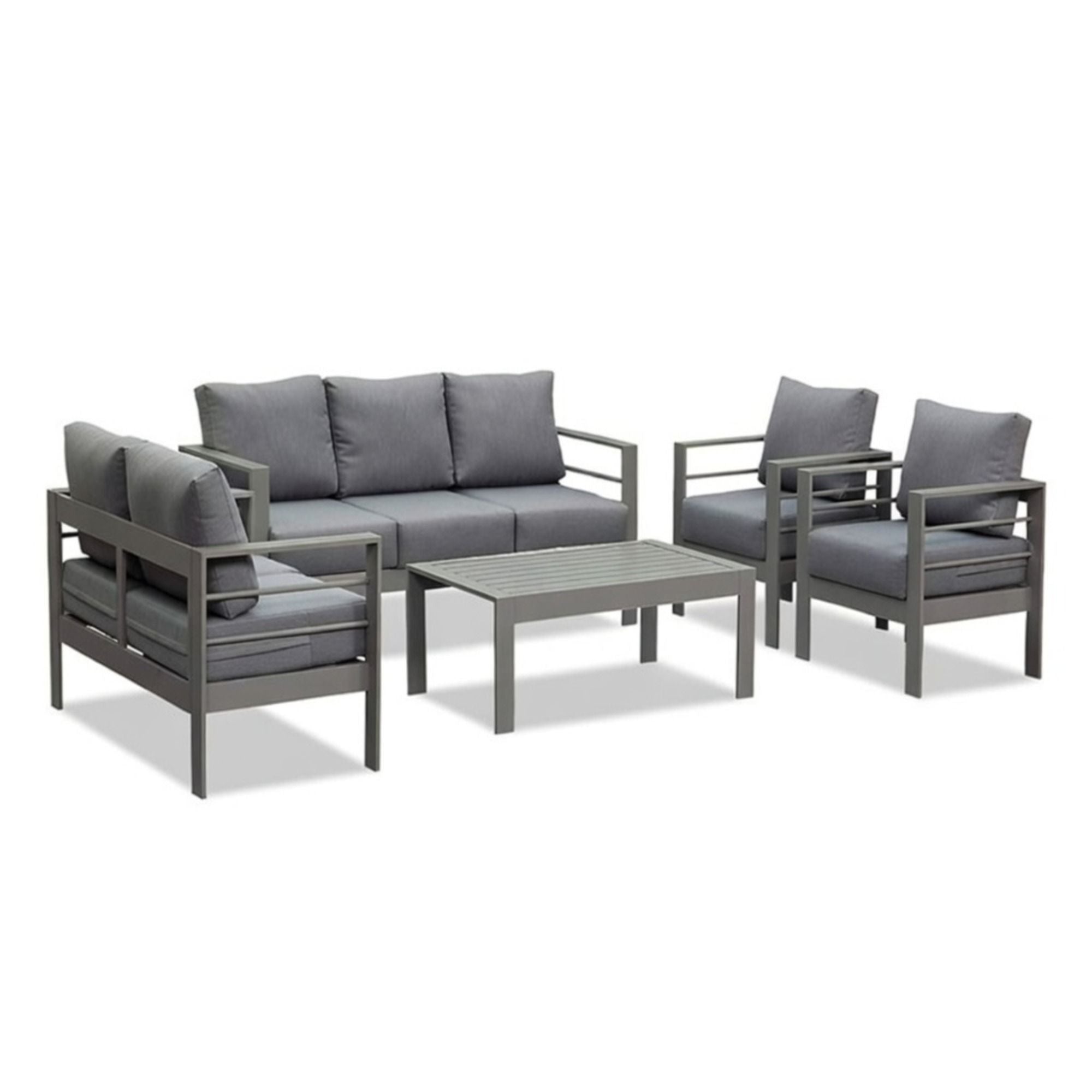 Outdoor Patio Set, All-Weather &amp; Thick Cushions